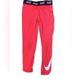 Nike Little Girls Essential Dri-Fit Leggings – Size 6X/L (Hyper Pink)
